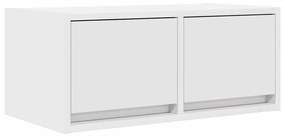 fehér szerelt fa TV-szekrény 60x31x25,5 cm