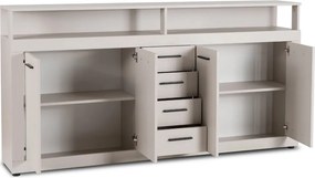 Komód 190 cm méretben, kaszmir színben BLAGO