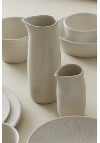 Basics Matte Cream krémszínű agyagkerámia tejeskanna, 0,5 l - Bitz