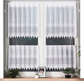 Függöny Violetta mintás 100x70cm (szegélyekkel)