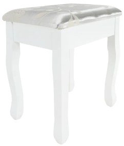 Dekoratív asztal székkel RODES NEW, fehér