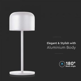 LED Dimmelhető asztali lámpa LED/1,5W/5V 2700-5700K IP54 fehér