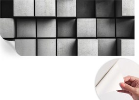 Öntapadós fotótapéta Otthoni szobába Geometrikus kockák 250x104 cm