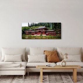 Kép - kínai építészet (120x50 cm)