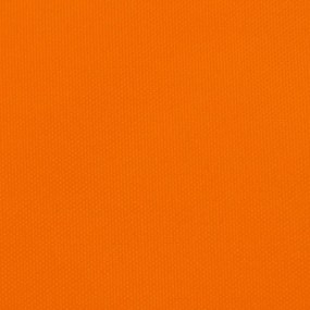narancssárga négyzet alakú oxford-szövet napvitorla 2,5 x 2,5 m