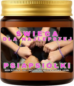 Szója illatgyertya 180 ml A legjobb kutyusnak