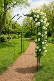 Kerti boltív kúszónövényhez 2 db 240 cm