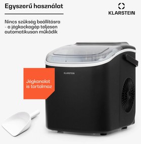 Klarstein Caldwell, jégkocka készítő, 12 kg/24 h, 1,3 L tartály