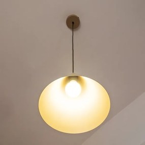 ETNA II kábeles függeszték 1xE27/15W/230V, átm. 25 cm, bézs