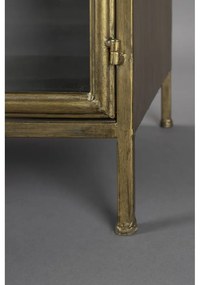 Aranyszínű fém tálalószekrény 100x80x38,5 cm Gertlush – Dutchbone