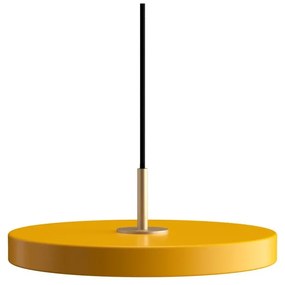 Sárga LED függőlámpa fém búrával ø 31 cm Asteria Mini – UMAGE