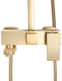 Zuhanyszett REA JACK BRUSHED GOLD
