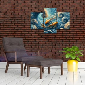 Kép - Aranyhalak (90x60 cm)