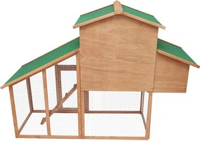 Avenberg COOPER Tyúkól 172 x 66 x 120 cm (barna)