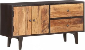 Tömör újrahasznosított fa komód 115 x 30 x 60 cm