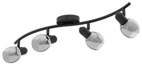 Eglo 98626 - Spotlámpa POLLICA 4xE14/28W/230V