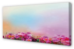 Canvas képek Virág ég 125x50 cm