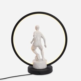 Zuma Line EX04F237U-1 - LED Asztali lámpa PILKARZ LED/4W/5V fekete/fehér