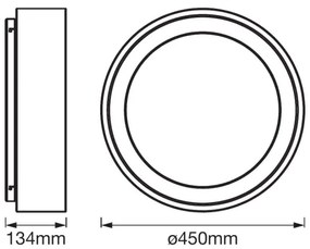 Ledvance - LED Dimmelhető mennyezeti lámpa SMART + CYLINDER LED/24W/230V Wi-Fi