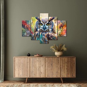 Kép - Egy bagoly festménye (150x105 cm)