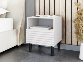 Éjjeliszekrény Sarlana 1SZ (fehér + fekete)  . 1104525