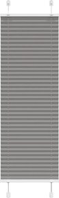vidaXL pliszírozott redőny antracit 50x150 cm szövetszélesség 49,4 cm