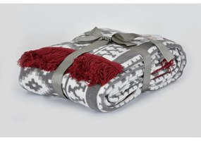 Szürke takaró 127x155 cm – Mila Home
