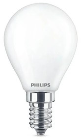 Philips P45 E14 LED kisgömb fényforrás, 4.3W=40W, 2700K, 470 lm, 220-240V