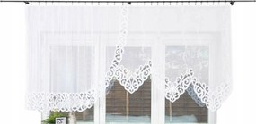 Kész függöny konyhába nappaliba klasszikus jacquard függöny 400x150cm Hermina