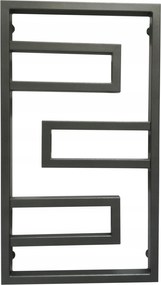 Dekorációs radiátor Tores 94x53 antracit