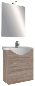 Zeus 55 komplett fürdőszoba bútor Rauna szil