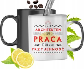 Mágikus Bögre Építésznek Színváltós Nyomtatott Fényképpel