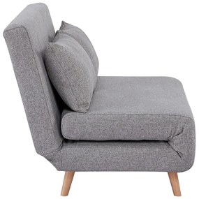 Szürke kinyitható kanapé 140 cm Marlow – House Nordic
