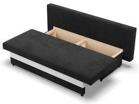 Sony kanapé, szövet anyag, hab töltet, fekete - fehér