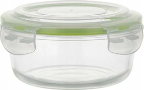 Ételtároló Doboz Üveg Kerek 620ml Uzsonnás Doboz Hőálló Reggeliző