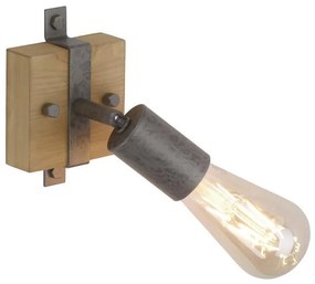 Leuchten Direkt 13471-79 - Fali spotlámpa SLAT 1xE27/40W/230V