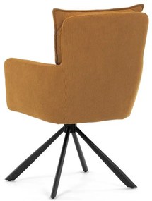 Sárga Kordbársony Étkezőszék. HC-X1128 YEL2