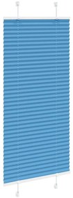 pliszírozott redőny kék 55x100 cm szövetszélesség 54,4 cm