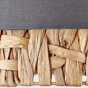 Brilliant - Mennyezeti lámpa WATERLILLY 2xE27/60W/230V átm. 35 cm szürke