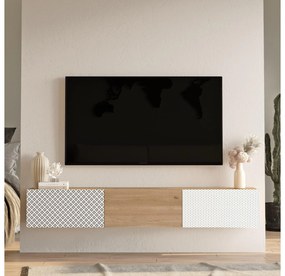 TV asztal/Szekrény Cassius 2 (tölgy) . Akció -23%. 1101450