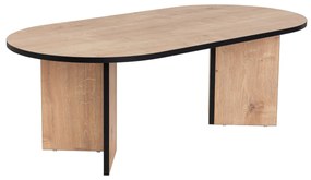 Dohányzóasztal Sable Sapphire Oak Fekete