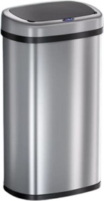 DEUS érzékelős szemetes, 58 liter, ezüst Jurhan