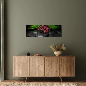 Kép - Lávakövek (órával) (90x30 cm)