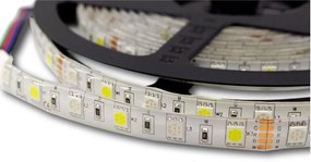 Led szalag 5050 300D Rgbw színes fehér természetes vízálló IP65 5m