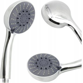 Zuhanyfej Zuhanyfej 3 Funkciós Szórófej Króm Anti-calc Fúvókák