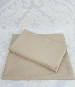 Klasszikus tömör Bézs lepedő TiaHome - 200x220cm