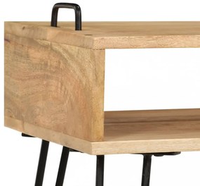 tömör mangófa dohányzóasztal 100 x 60 x 45 cm
