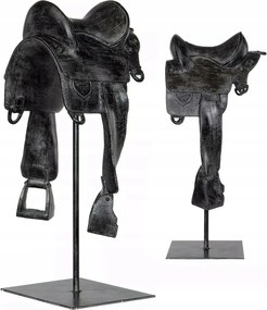 Figura Kerti Szobor Nyereg Ló Lovaglás dekoratív nagy ajándék