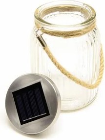 Készlet 3 db napelemes világítás - függesztékes üveges világítás