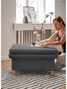 Sötétszürke lábtartó Simon – Miuform